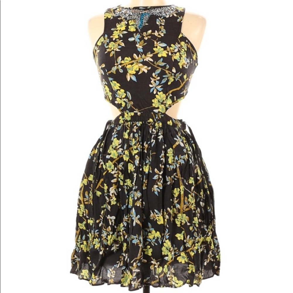 River Island Cut Out Mini Dress